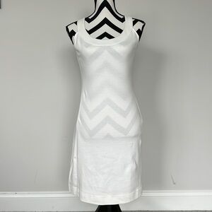 NWT New York & Company White Cotton Dress Sz XS